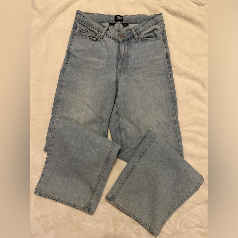 Urban Outfitters, High rise, Light wash jeans